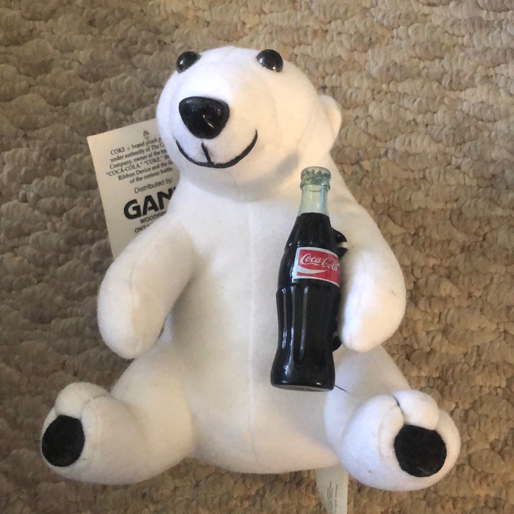 Coca-Cola polar bear plushie